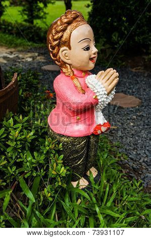 Ceramic dolls