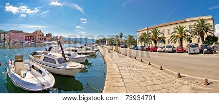 Old Harbor Of Stari Grad Town