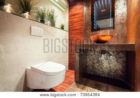 Interior Of Modern Bathroom