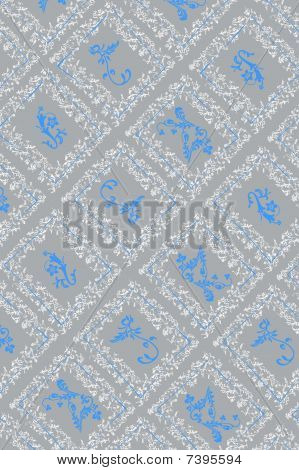carta da parati antico blu e grigio