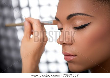 Photo session of the great model