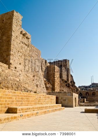Křižácký hrad Al - Kerak, Jordánsko