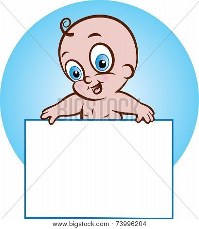 Baby With Banner