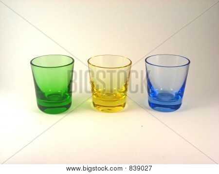 Tři italské brýle Shot