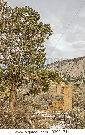 Sections Of A Stone Building