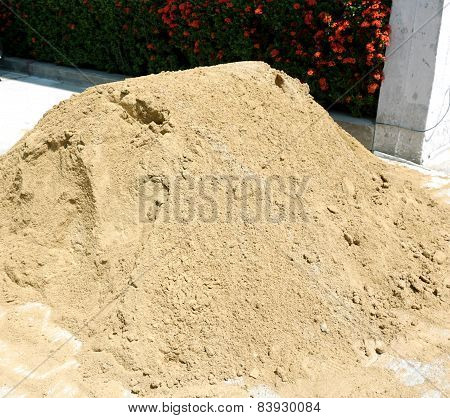 Construction Sand Pile