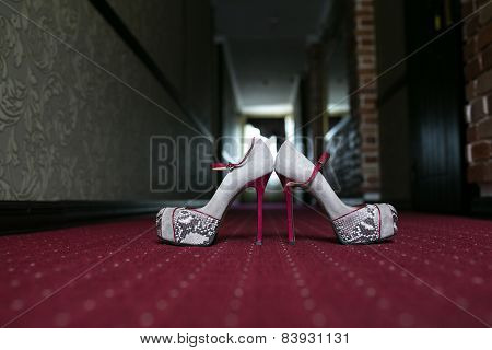 Wedding Ring On Shoes