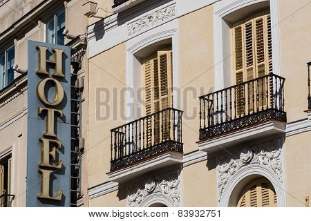 Front Of Hotel