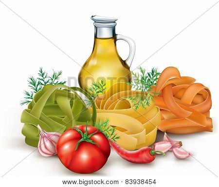 Pasta And Vegetables