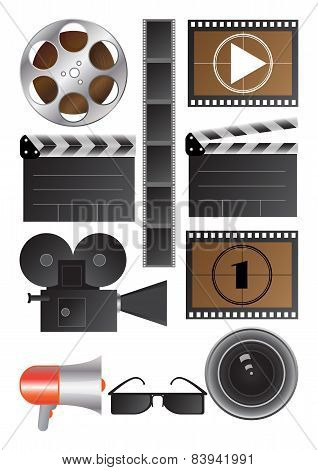vector cinematography objects