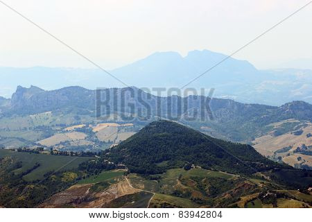 Italian Romagna Landscape