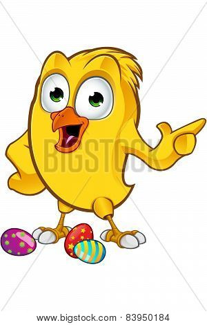 Easter Chick Character
