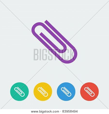 vectorclip flat circle icon