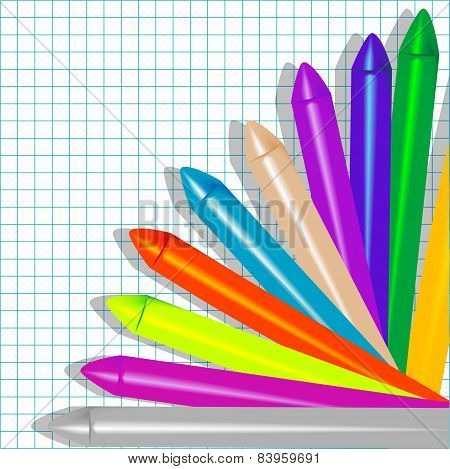 Background With Crayons2