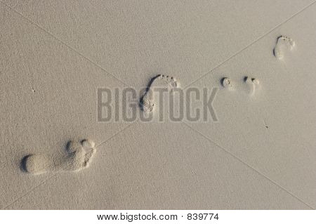 spacer po plaży