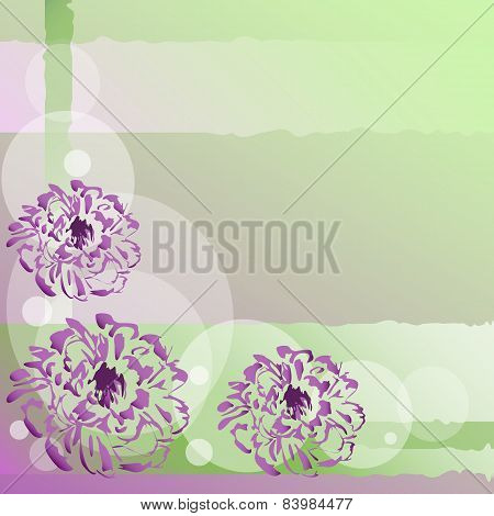 Nice Background With Flowers
