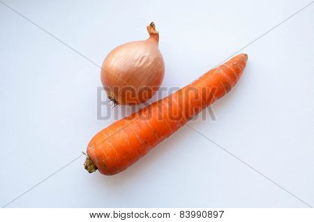 onions and carrots