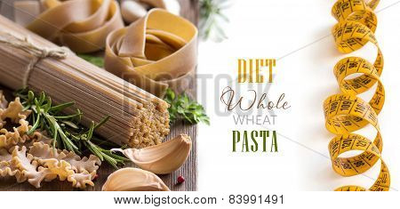 Whole Wheat Italian Pasta With Garlic And Herbs