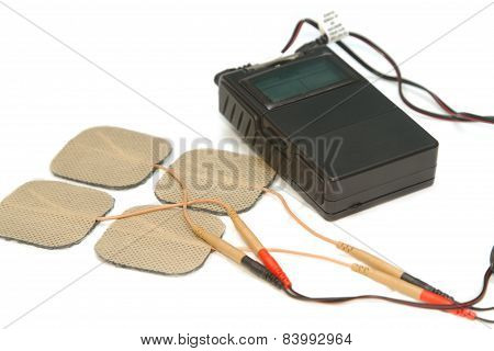 A medical TENs unit for the relief of  pain.