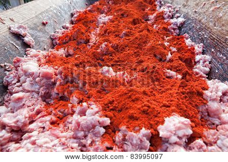 Ground Meat With Spices