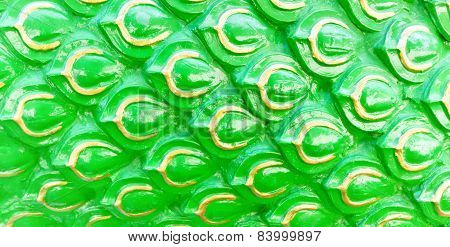Naga Scale For Pattern And Background.