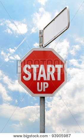 Start-Up sign