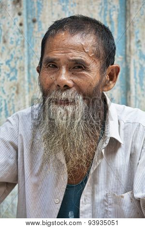 An 80 Year Old Man From The Ancient Town Daxu