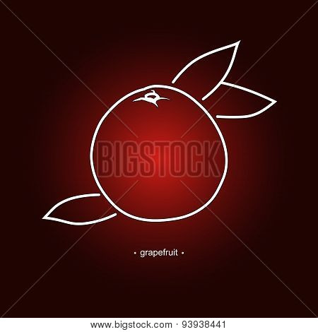 Image Grapefruit In The Contours