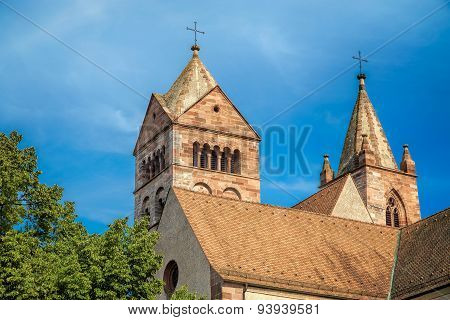 The Stephan Cathedral In Front Of Blue Sky