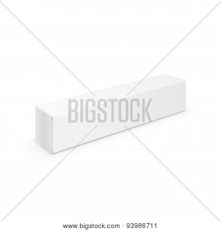 White Blank Packaging Package Pack Toothpaste Box
