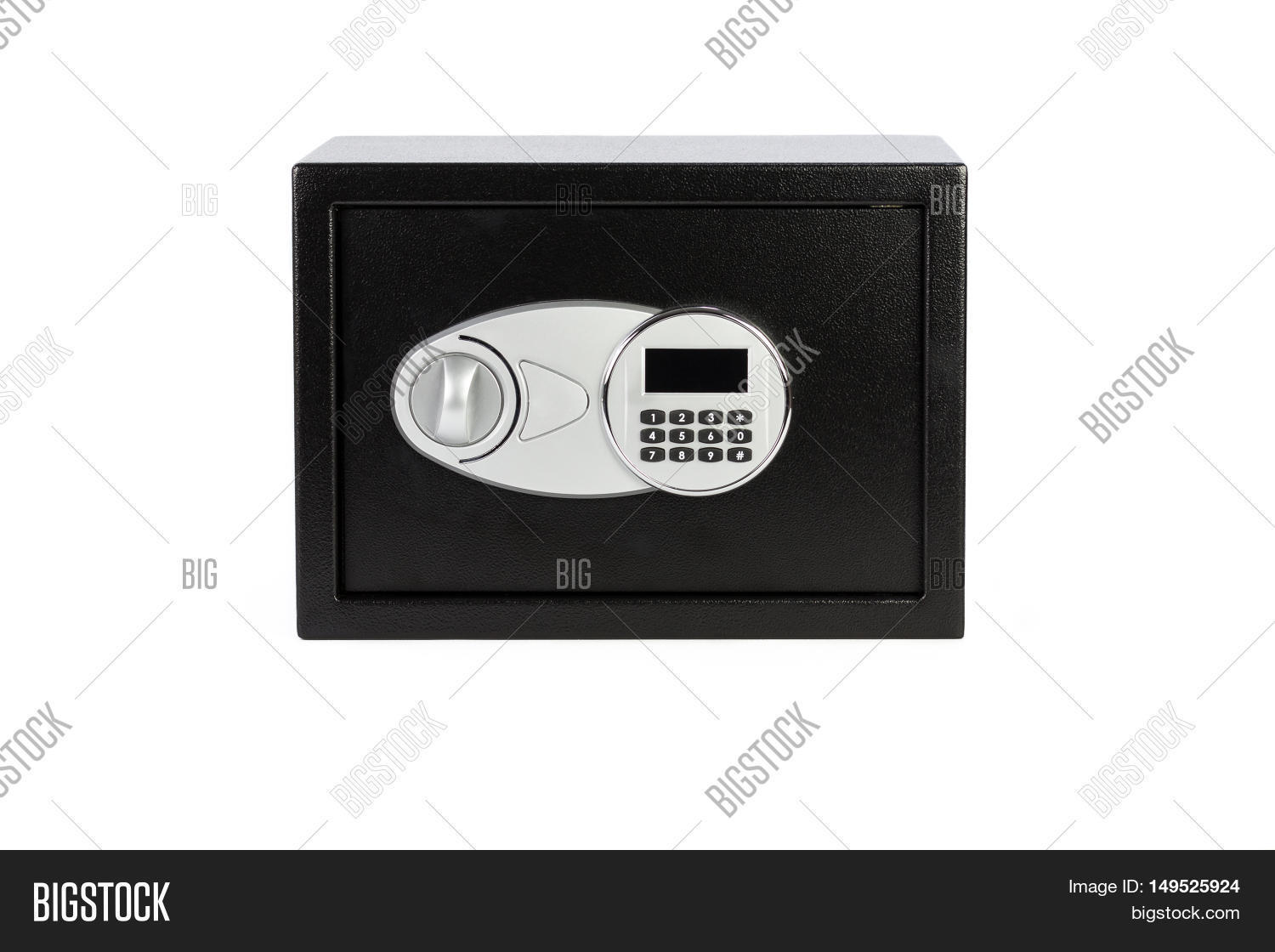 Black Metal Safe Box Image & Photo (Free Trial) Bigstock