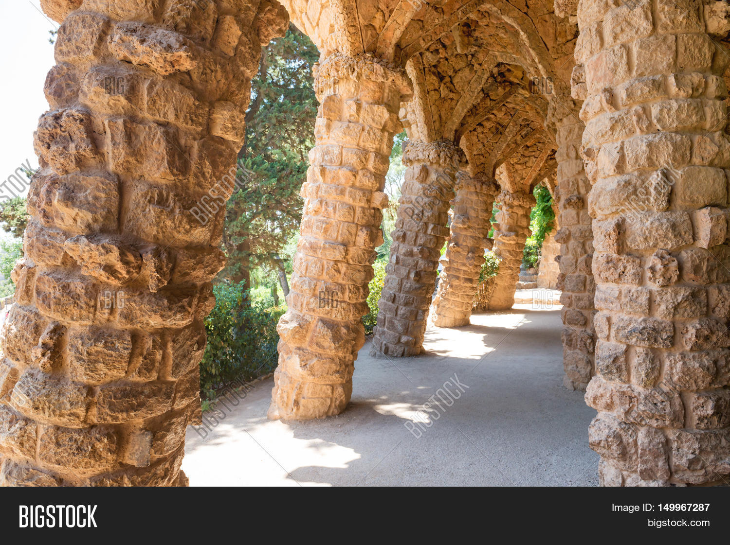 Stone Columns Image & Photo (Free Trial) | Bigstock