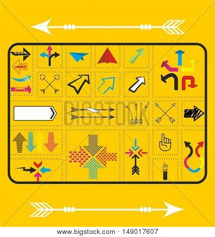 Arrows and pointers different style to guide anybody anywhere