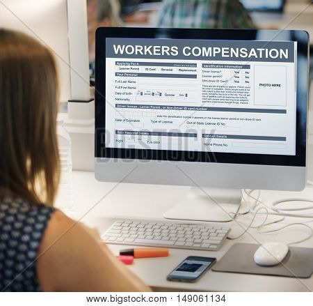 Workers Compensation Accident Injury Concept