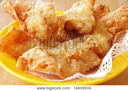 Fried dimsum tradizionale cinese bocconcini snack colazione