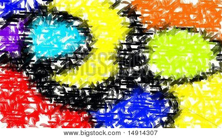 1 Astratto colorato