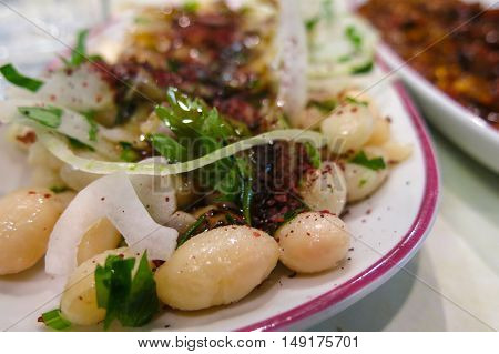 Turkish Traditional Food Kidney Beans