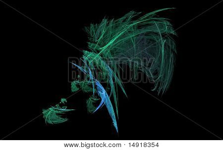 Fractal - black bg