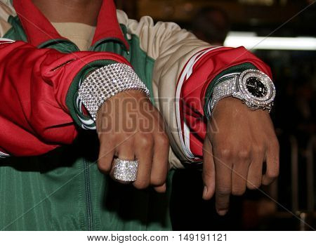 Chingy at the Los Angeles premiere of 'Get Rich or Die Tryin' held at the Grauman's Chinese Theatre in Hollywood, USA on November 3, 2005.