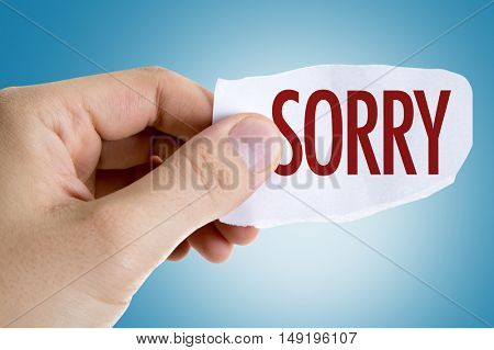 Sorry