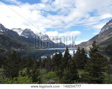 Entrance to Glacier National Park, Babb, Montana, U.S.A
