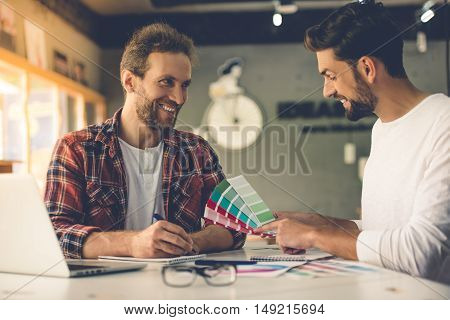 Handsome Designers Working
