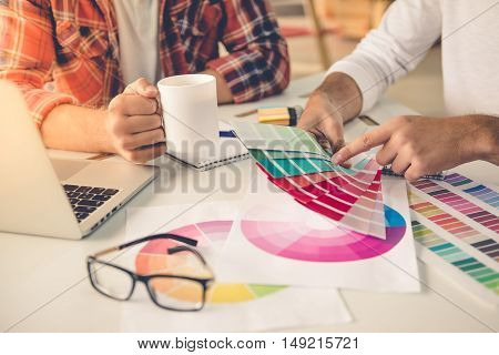 Handsome Designers Working