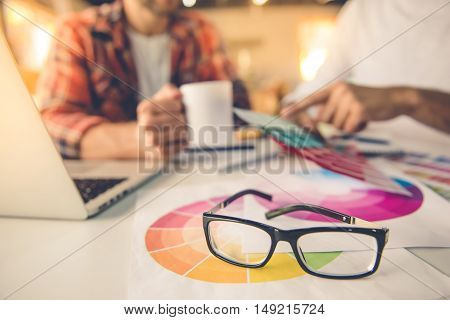 Handsome Designers Working
