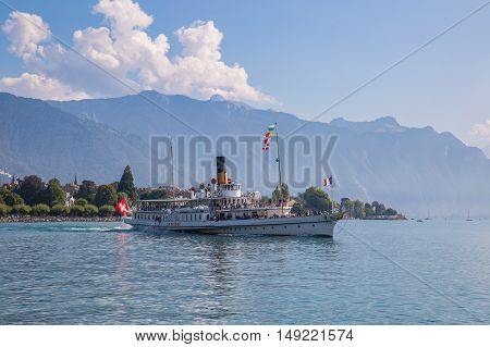 Vevey Switzerland - September 25 2016: The 