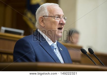 President Of Israel Reuven Rivlin
