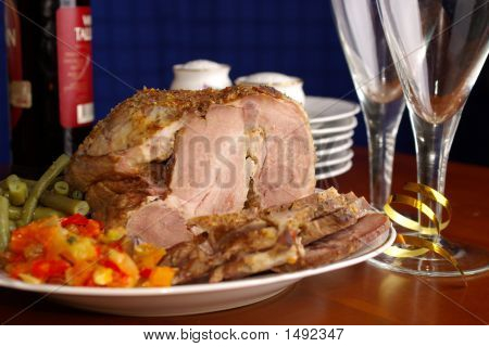 Succulent Roast Pork
