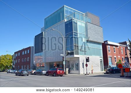 ONTREAL QUEBEC CANADA 09 24 16: The Theatre de Quat Sous is a Canadian theatre Established in 1955, it is the third oldest theatre company in Montreal