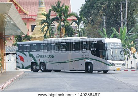 New Scania 15 Meter Bus Of Greenbus Company.