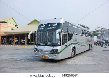 New Scania 15 Meter Bus Of Greenbus Company.